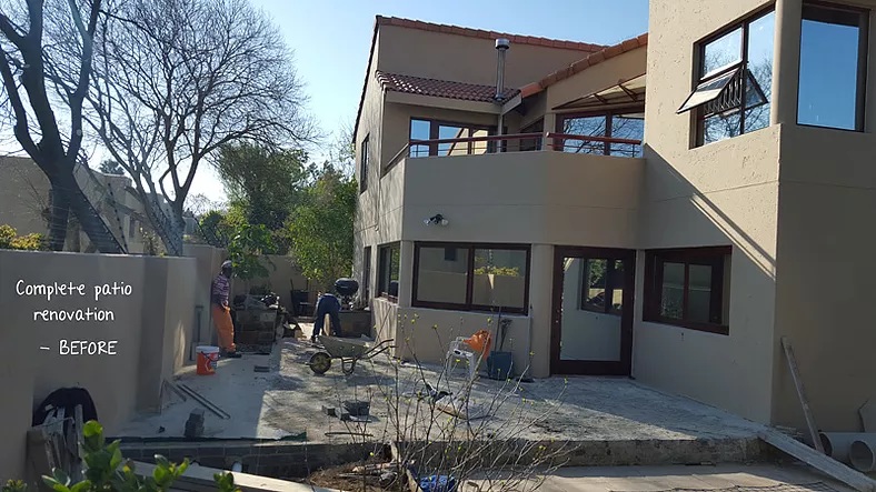 Homeprovements Patio Renovation 1